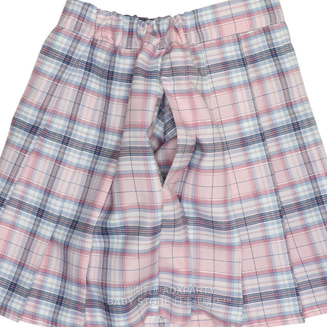 Japanese children's clothing BDL checkered skirt 120-160cm girls summer SKIRTS PANTS