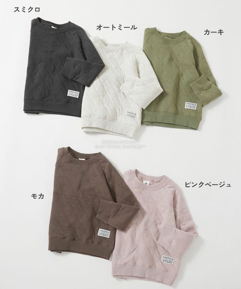 日本童裝 dev!rock 絎縫針織衛衣 100-160cm 女童款 冬季 TOPS