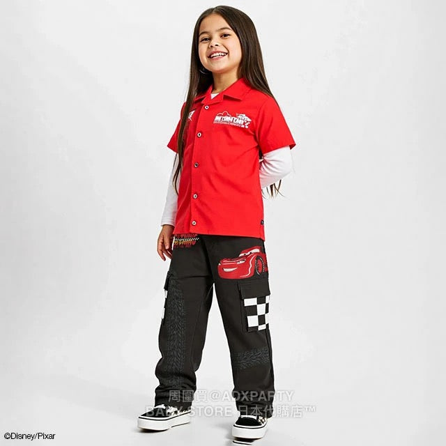 Japanese BDL x Disney Cars work pants 90-130cm boys' autumn PANTS