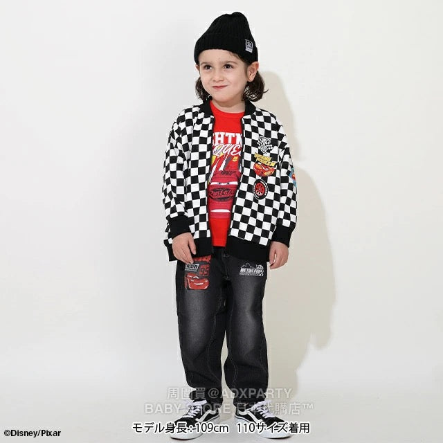 Japanese BDL x Disney Cars Zippered Sports Jacket 90-130cm Boys' Autumn OUTERWEAR