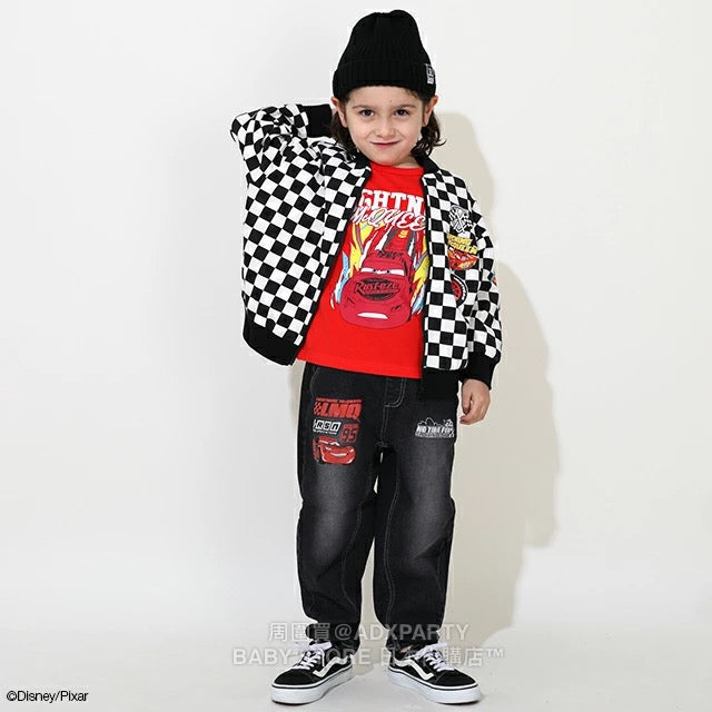 Japanese BDL x Disney Cars Zippered Sports Jacket 90-130cm Boys' Autumn OUTERWEAR