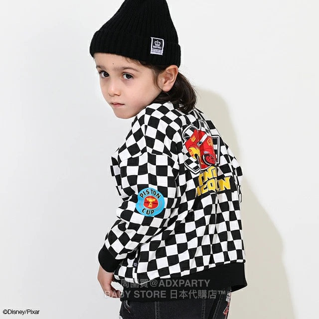 Japanese BDL x Disney Cars Zippered Sports Jacket 90-130cm Boys' Autumn OUTERWEAR