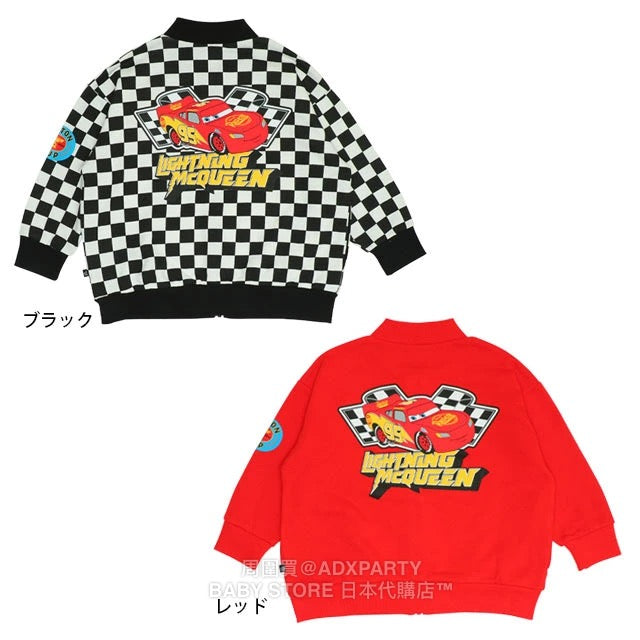 Japanese BDL x Disney Cars Zippered Sports Jacket 90-130cm Boys' Autumn OUTERWEAR