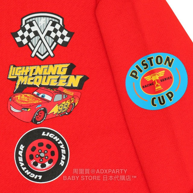 Japanese BDL x Disney Cars Zippered Sports Jacket 90-130cm Boys' Autumn OUTERWEAR