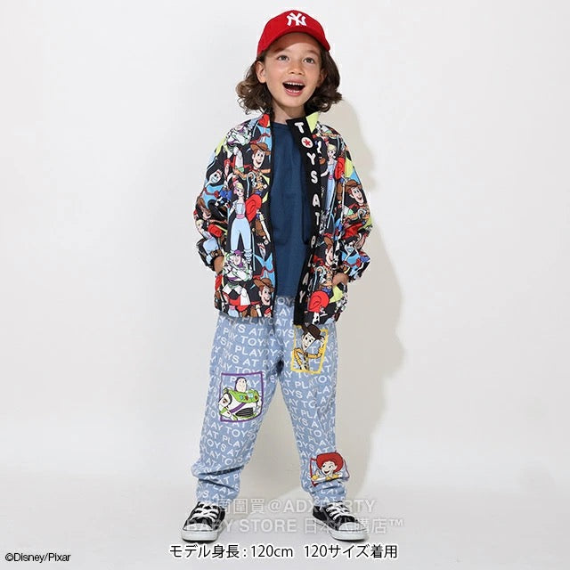 Japanese BDL x Disney Waterproof Series Toy Story Windbreaker 90-140cm Boys/Girls Summer Outerwear BDL Fitted