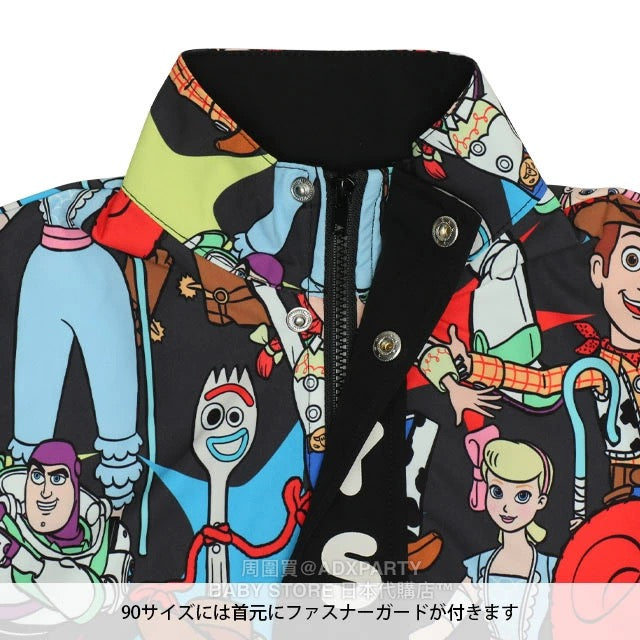 Japanese BDL x Disney Waterproof Series Toy Story Windbreaker 90-140cm Boys/Girls Summer Outerwear BDL Fitted