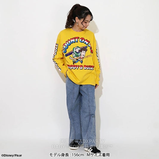 Japanese BDL x Disney ToyStory Print Tops (S-XL) for Adults (Autumn)