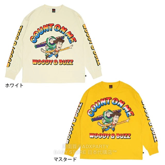 Japanese BDL x Disney ToyStory Print Tops (S-XL) for Adults (Autumn)
