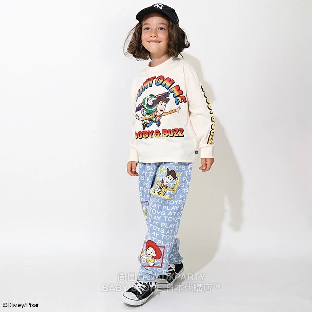 Japanese BDL x Disney ToyStory Print Tops (80-140cm) for Boys and Girls (Autumn)