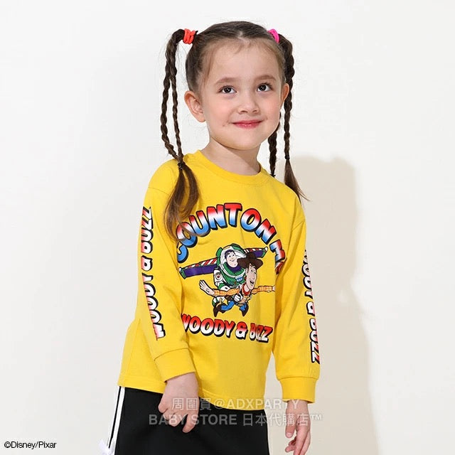 Japanese BDL x Disney ToyStory Print Tops (80-140cm) for Boys and Girls (Autumn)