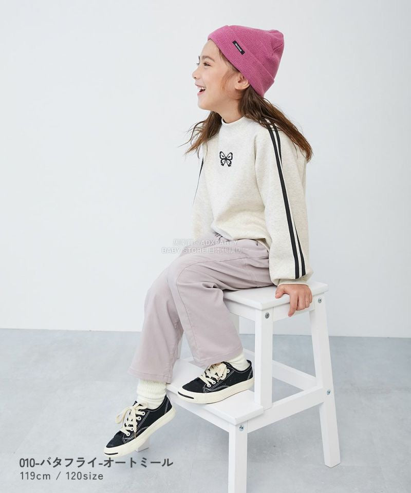日本童裝 dev!rock 抓毛印花衛衣 90-160cm 女童款 冬季 TOPS