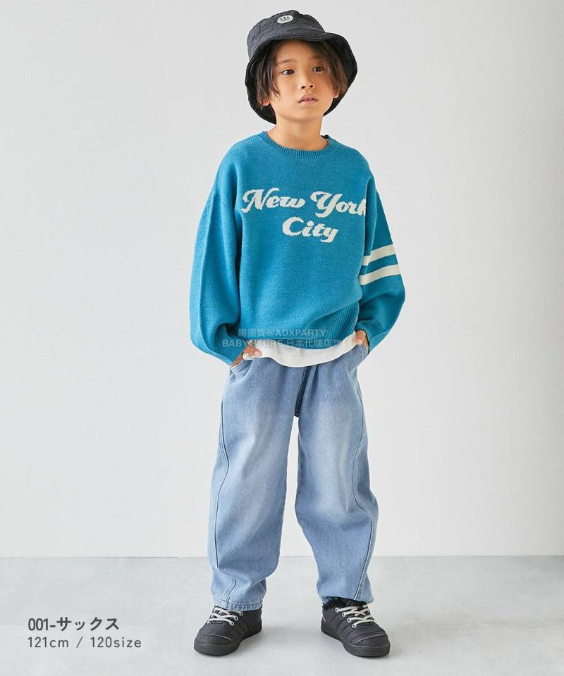 日本童裝 dev!rock 薄抓毛牛仔長褲 90-160cm 男童款/女童款 冬季 PANTS