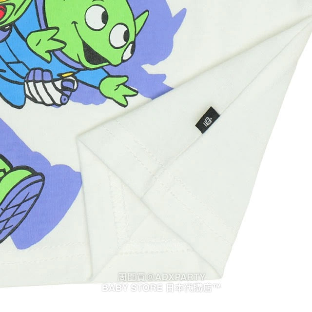 Japanese BDL x Disney ToyStory Printed Contrast Tops (80-140cm) for Boys/Girls Autumn