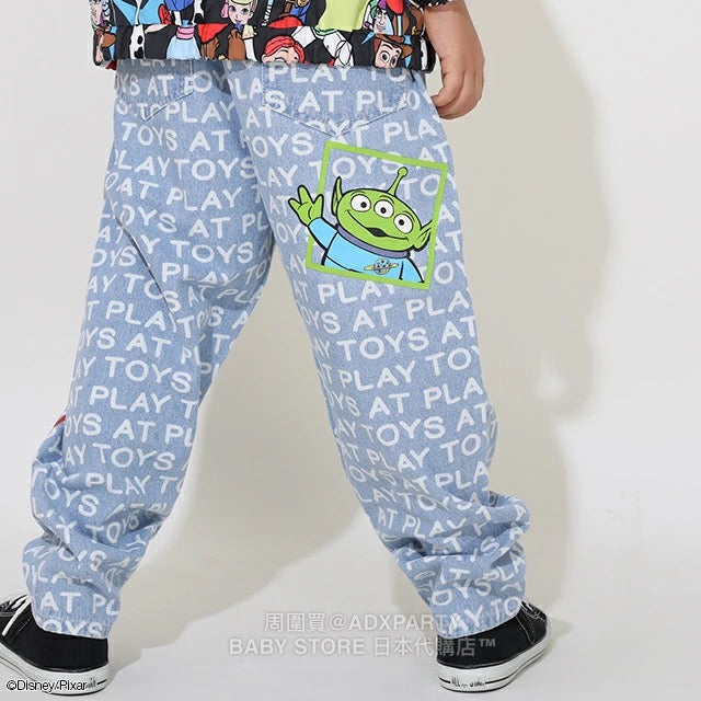 Japanese BDL x Disney ToyStory Denim Pants 80-140cm Boys'/Girls' Autumn PANTS