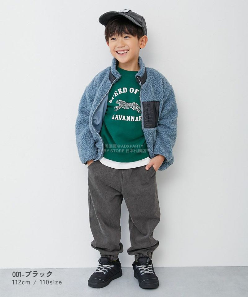 日本童裝 dev!rock 抓毛牛仔長褲 100-160cm 男童款/女童款 冬季 PANTS