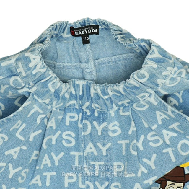 Japanese BDL x Disney ToyStory Denim Pants 80-140cm Boys'/Girls' Autumn PANTS