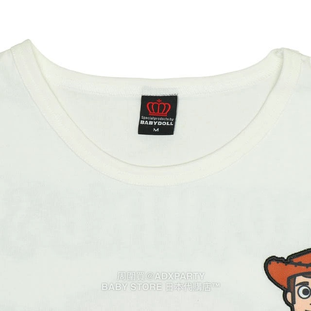 Japanese BDL x Disney ToyStory Fake Two-Piece Print Top (S-XL Adult Autumn)