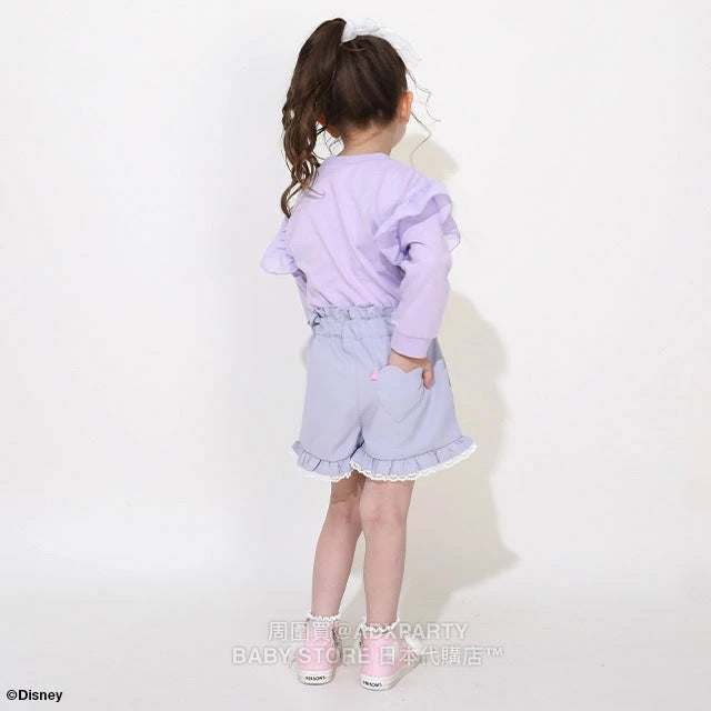 Japanese BDL x Disney Princess Lace Shorts 100-130cm Girls Autumn PANTS