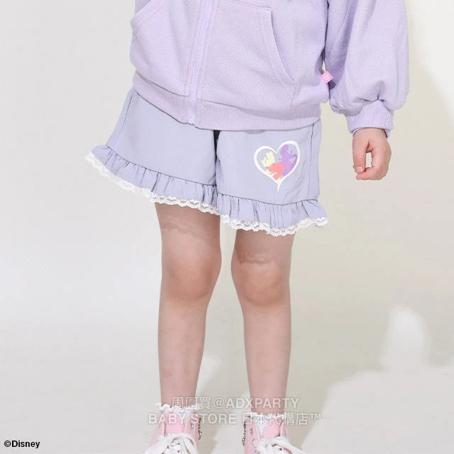 Japanese BDL x Disney Princess Lace Shorts 100-130cm Girls Autumn PANTS