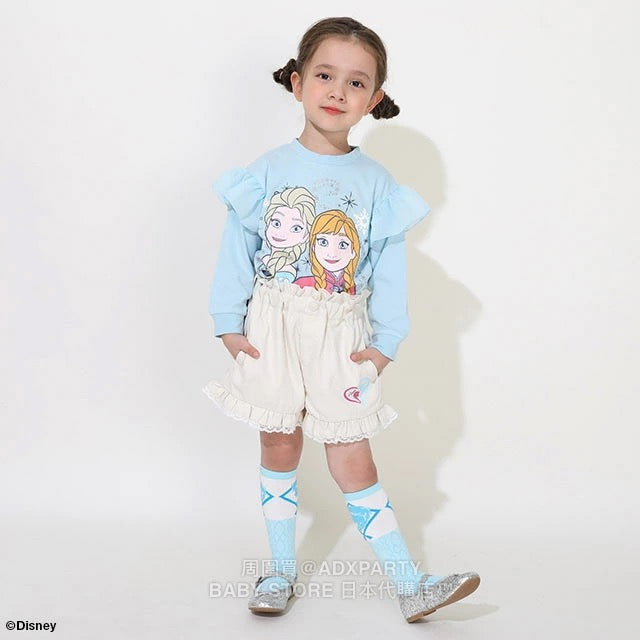 Japanese BDL x Disney Princess Lace Shorts 100-130cm Girls Autumn PANTS