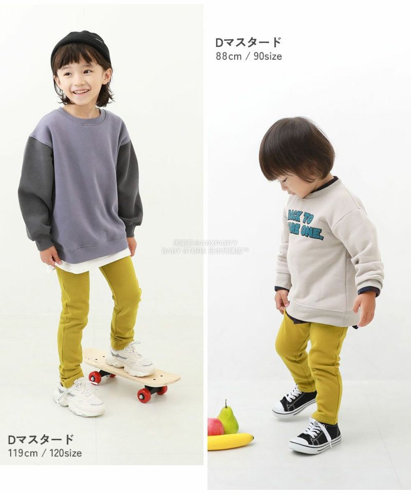 日本童裝 dev!rock 抓毛彈力長褲 80-160cm 男童款/女童款 冬季 PANTS