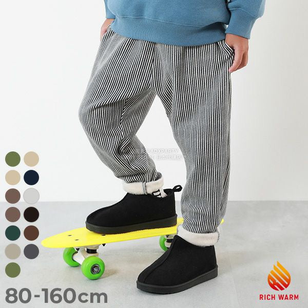日本童裝 dev!rock 抓毛印花長褲 80-160cm 男童款/女童款 冬季 PANTS