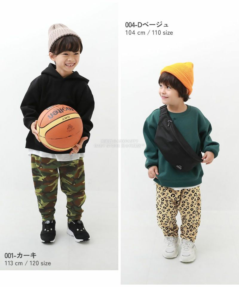 日本童裝 dev!rock 抓毛印花長褲 80-160cm 男童款/女童款 冬季 PANTS