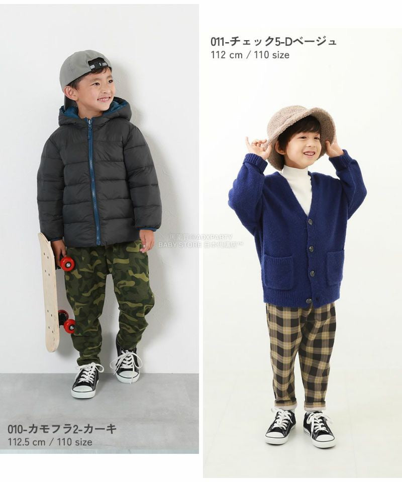 日本童裝 dev!rock 抓毛印花長褲 80-160cm 男童款/女童款 冬季 PANTS