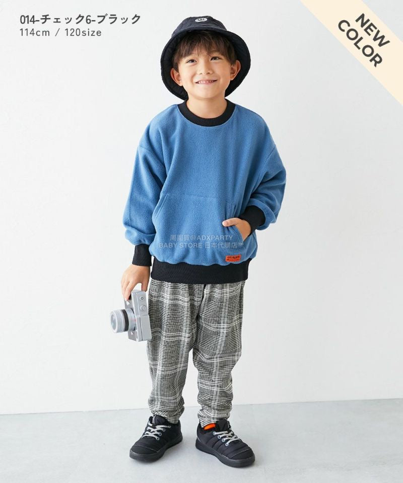 日本童裝 dev!rock 抓毛印花長褲 80-160cm 男童款/女童款 冬季 PANTS