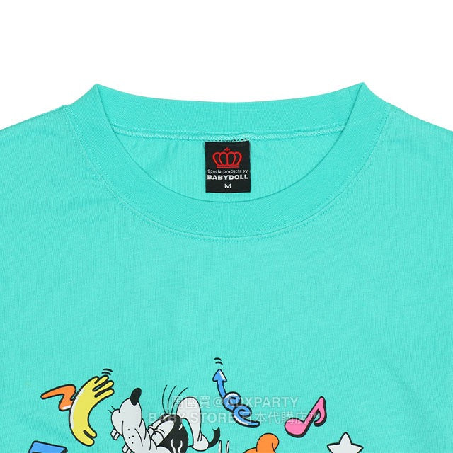 Japanese BDL x Disney Parent-Child Print Tops (S-XL) (Adult Autumn)