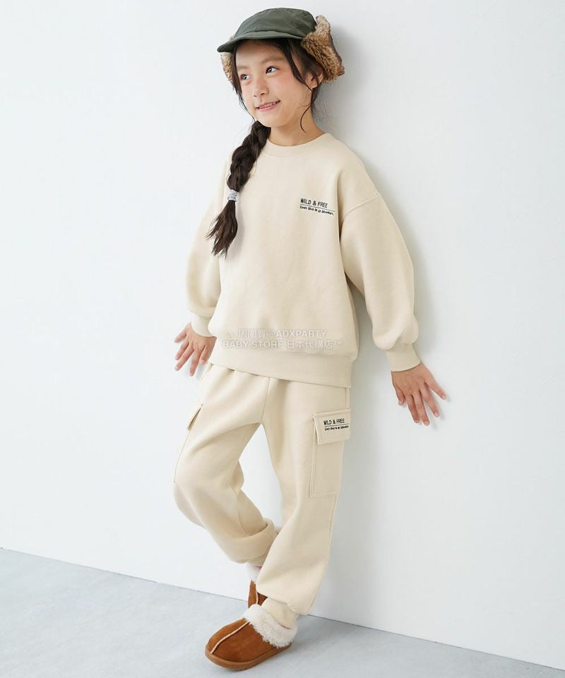 日本童裝 dev!rock 衛衣長褲兩件套裝 100-160cm 男童款/女童款 冬季 TOPS PANTS