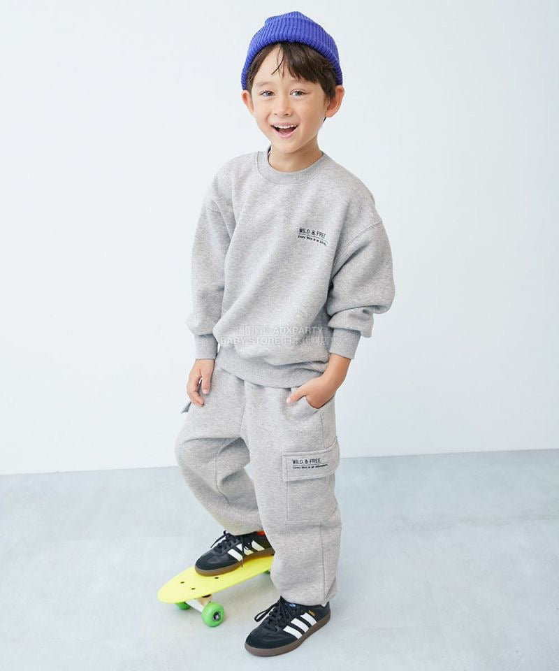 日本童裝 dev!rock 衛衣長褲兩件套裝 100-160cm 男童款/女童款 冬季 TOPS PANTS