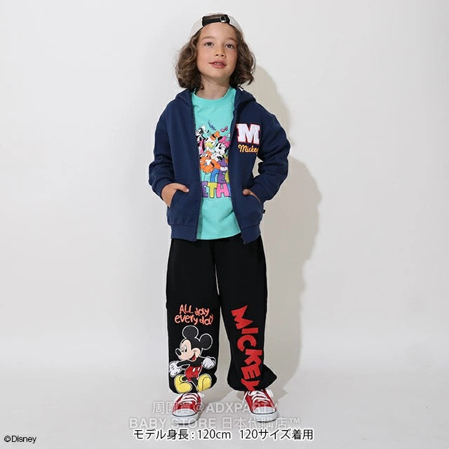 Japanese BDL x Disney Parent-Child Printed Sweatshirt Jacket 80-150cm Boys/Girls Fall Outerwear
