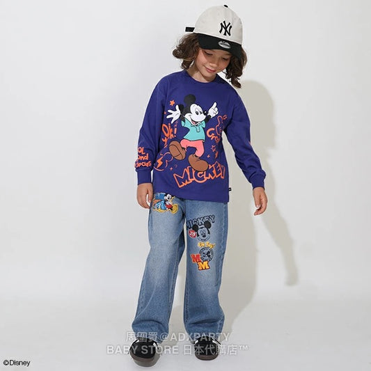Japanese BDL x Disney Print Tops (80-140cm) for Boys and Girls (Autumn)