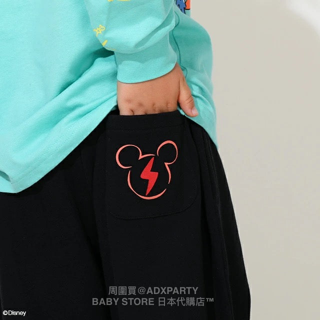 Japanese BDL x Disney Printed Sweatpants 80-140cm Boys' Autumn PANTS