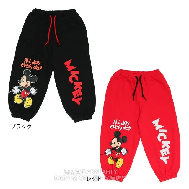 Japanese BDL x Disney Printed Sweatpants 80-140cm Boys' Autumn PANTS