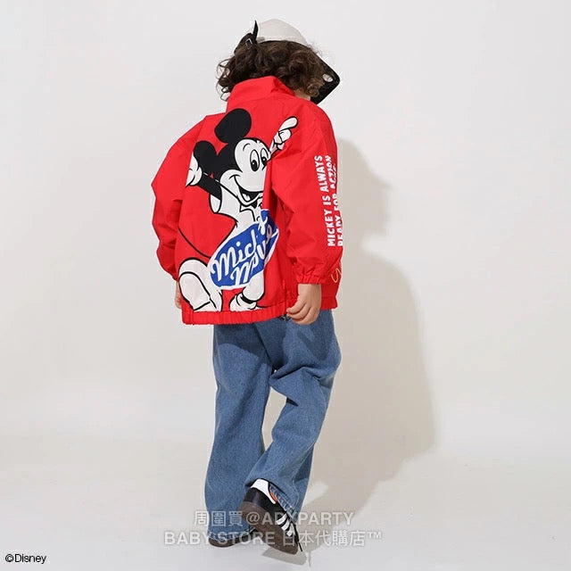Japanese BDL x Disney Waterproof Series Windbreaker (90-140cm) for Boys and Girls Fall OUTERWEAR BDL Fitted