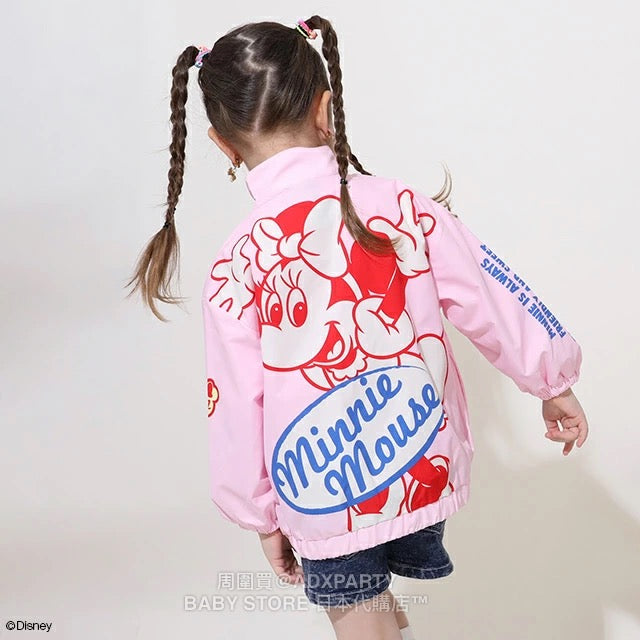 Japanese BDL x Disney Waterproof Series Windbreaker (90-140cm) for Boys and Girls Fall OUTERWEAR BDL Fitted