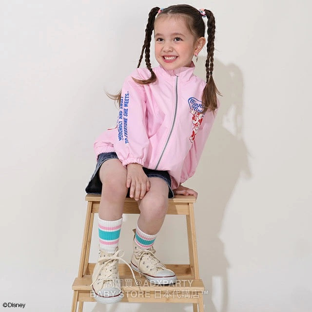 Japanese BDL x Disney Waterproof Series Windbreaker (90-140cm) for Boys and Girls Fall OUTERWEAR BDL Fitted