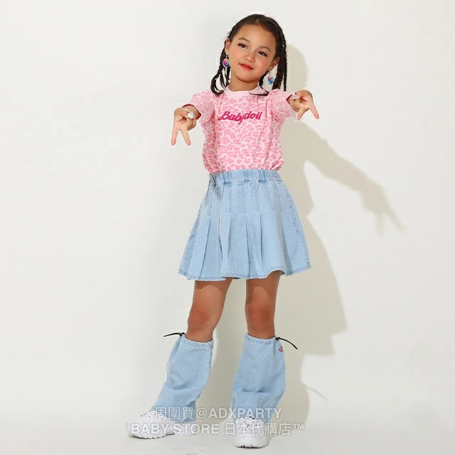 Japanese children's clothing BDL mesh top and long-sleeved top two-piece set 90-140cm girls autumn TOPS