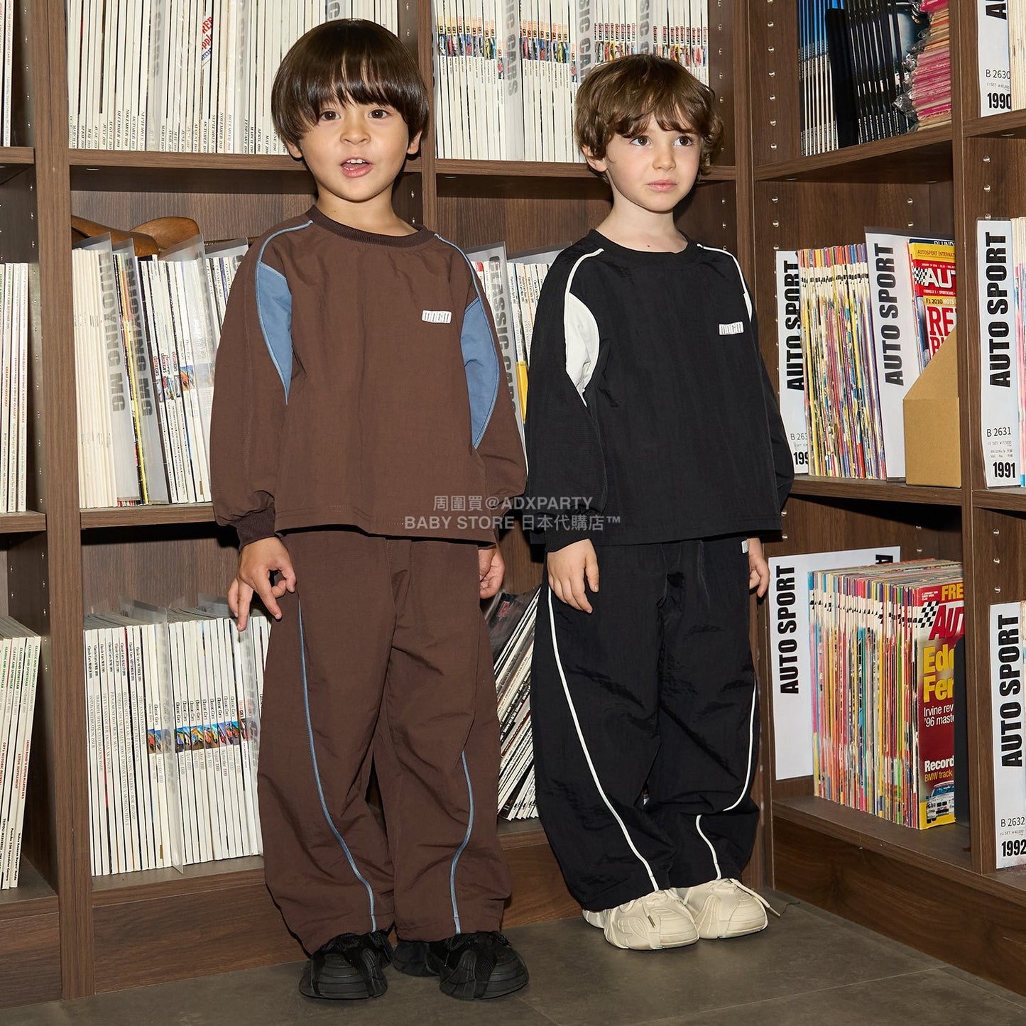 日本童裝 b・R# 運動長褲 110-150cm 男童款 冬季 TOPS