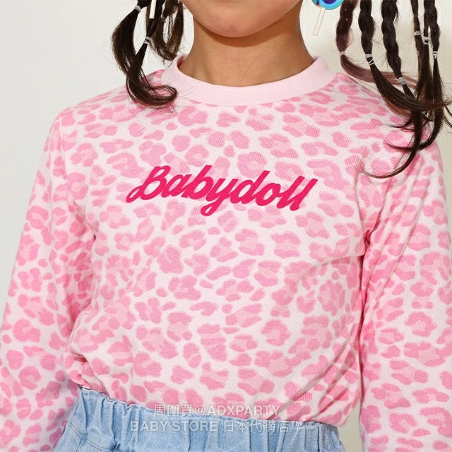 Japanese children's clothing BDL mesh top and long-sleeved top two-piece set 90-140cm girls autumn TOPS