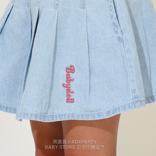 Japanese children's clothing BDL denim skirt with socks set 90-140cm girls autumn SKIRTS