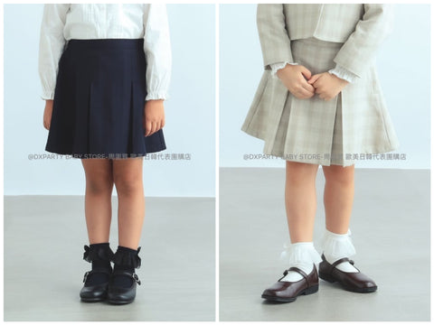 日本童裝 B:MING by BEAMS 西裝短裙 100-130cm 女童款 夏季 SKIRTS 面試/宴會/表演