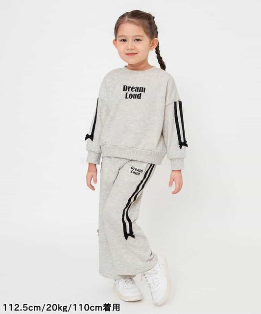 日本童裝 BREEZE 緞帶喇叭褲 90-140cm 女童款 冬季 PANTS