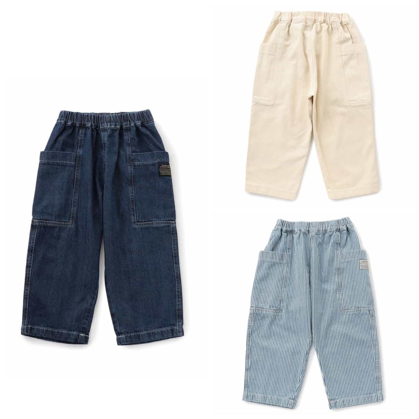 日本童裝 BREEZE 側袋休閒褲 80-140cm 男童款 秋季 PANTS