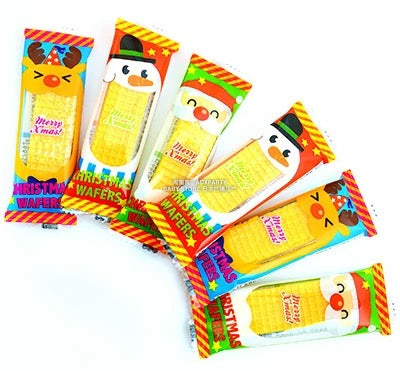日本直送 聖誕威化餅 50個 Christmas 聖誕快樂特輯 聖誕限定零食