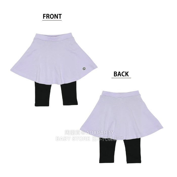 Japanese children's clothing BDL fake two-piece skirt with three-quarter leggings 80-150cm girls summer SKIRTS PANTS DBL all-match style