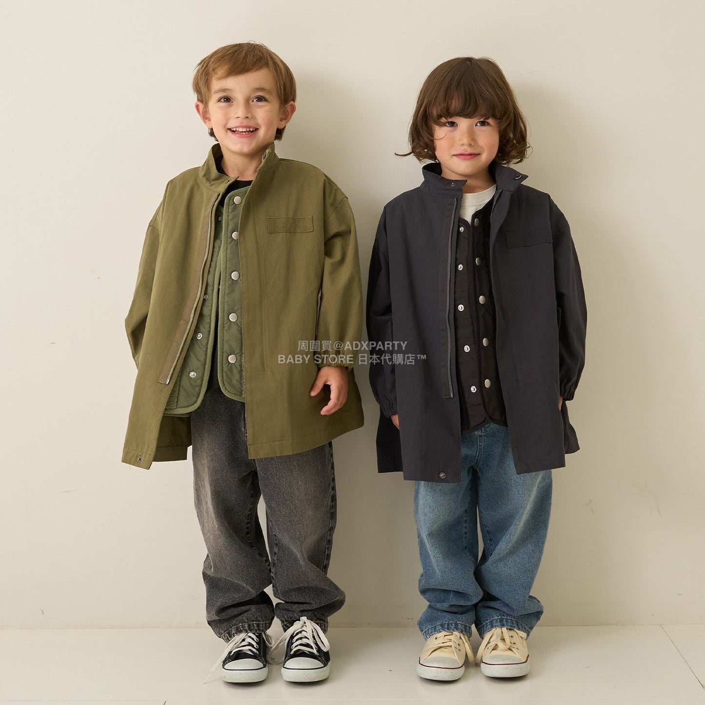 日本童裝 b・R# 抓毛背心外套 100-150cm 男童款 冬季 (適合初秋、香港平均溫度、寒冷天氣)OUTERWEAR (副本)