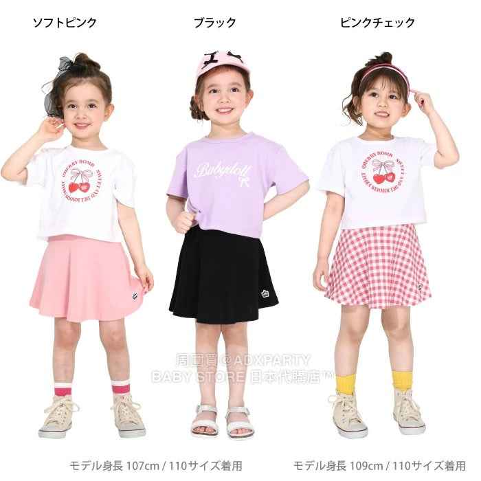 Japanese children's clothing BDL short skirt with leggings 80-150cm girls summer SKIRTS PANTS DBL all-match style Part 2